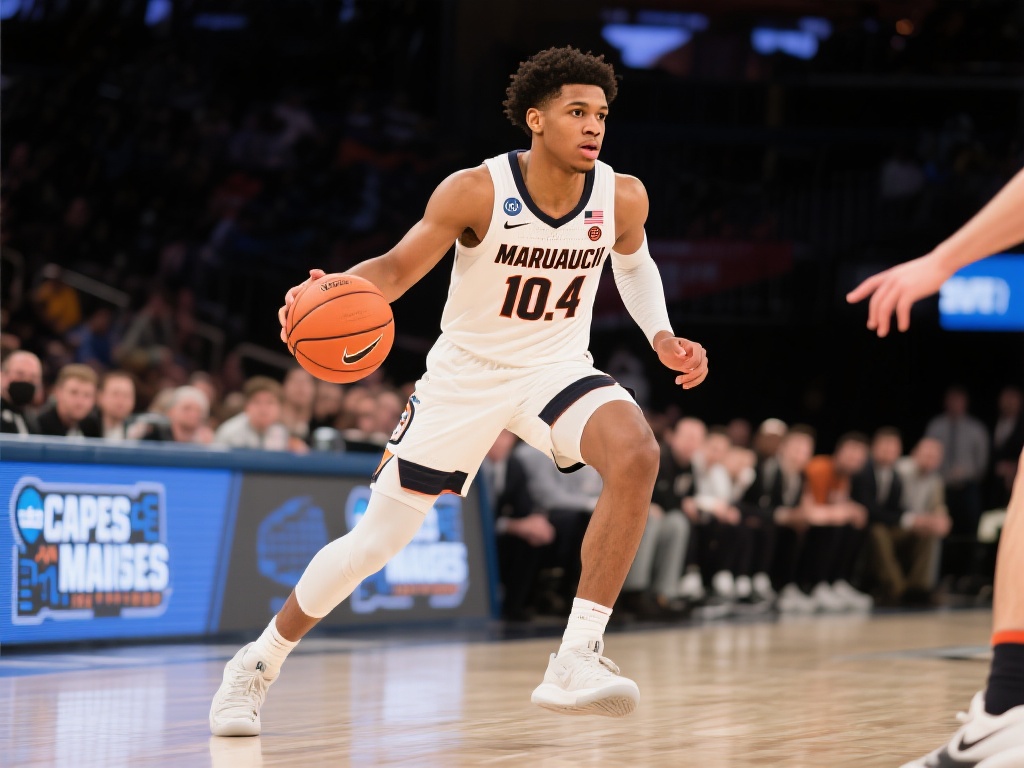 马鲁阿奇在五场比赛中场均砍下10.4分，