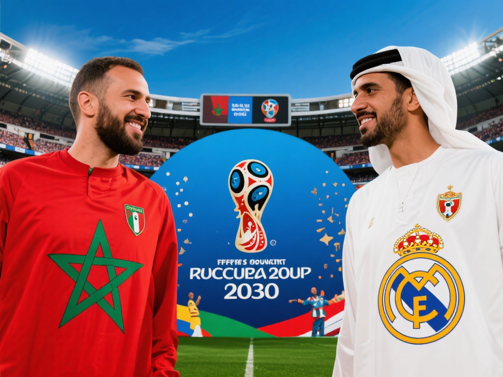 摩洛哥挑战伯纳乌,力争2030世界杯决赛主办权 在全球体育界,举办一届世界杯是无数国家梦